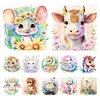 (Multi-Style) Zodiac Animal-11CT Stamped Cross Stitch 40*40cm/15.75*15.75in
