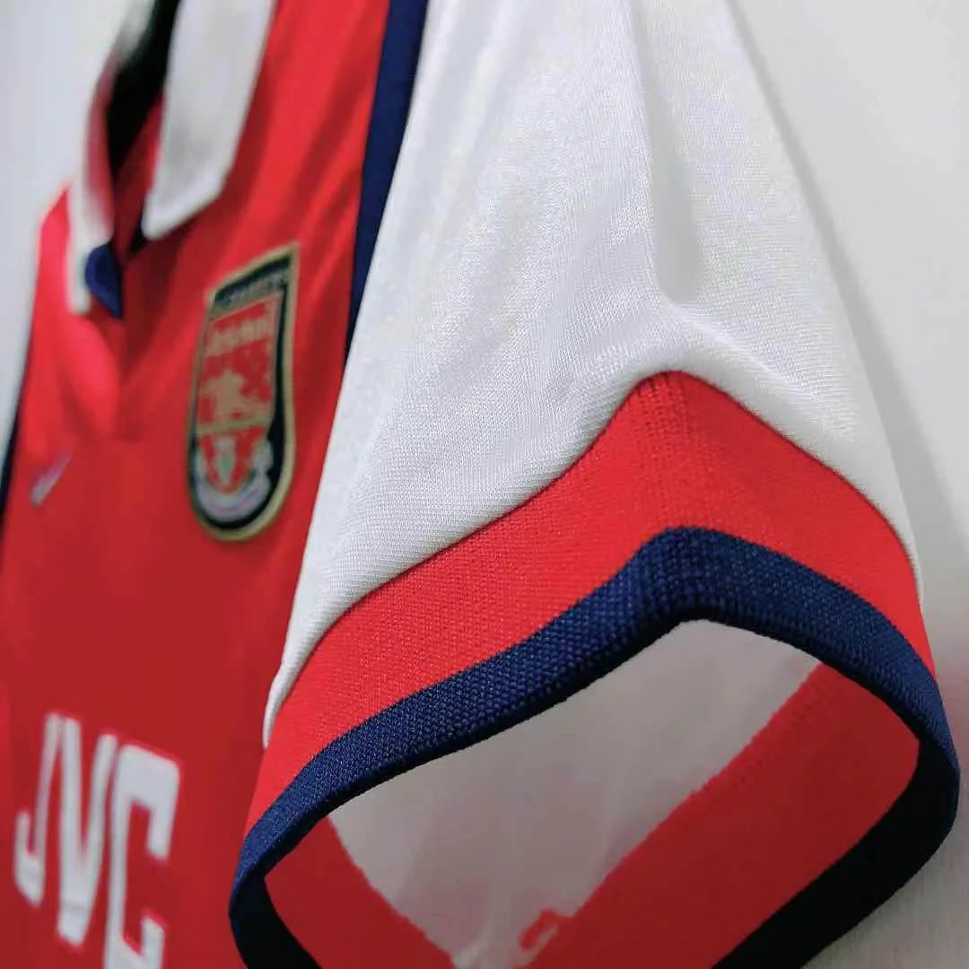 1998/1999 Retro Arsenal Home Football Shirt 1:1 Thai Quality