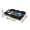 Acrylic Moonlight Cat 5D Diamond Painting Tray Art Craft Kit