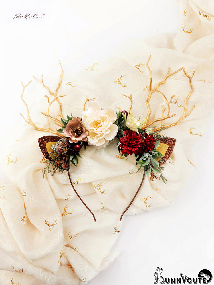 Faun Deer Antler Christams Reindeer Headband | LikeMyChoice®