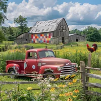 Farmyard Morning &ndash; Diamond Painting