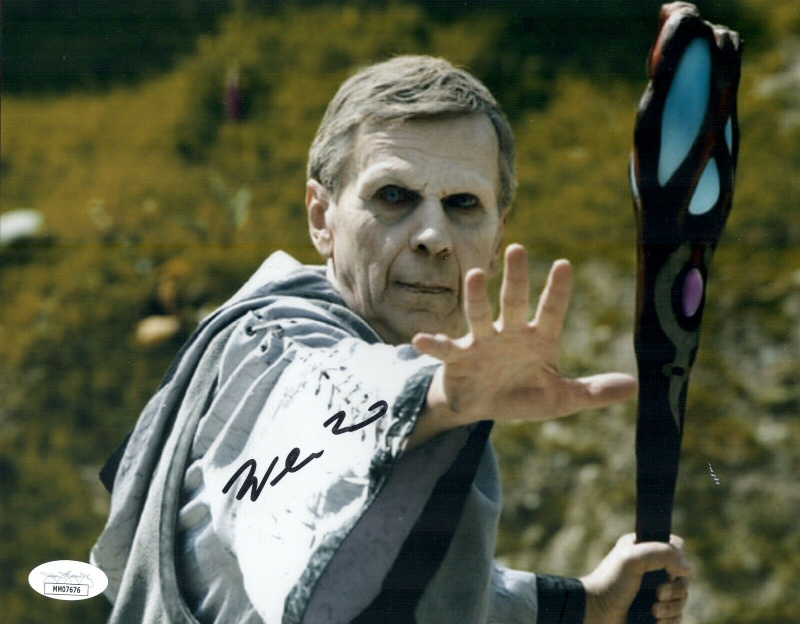 WILLIAM B DAVIS Signed Stargate SG-1 8x10 Photo Poster painting DAMARIS Autograph JSA COA Cert