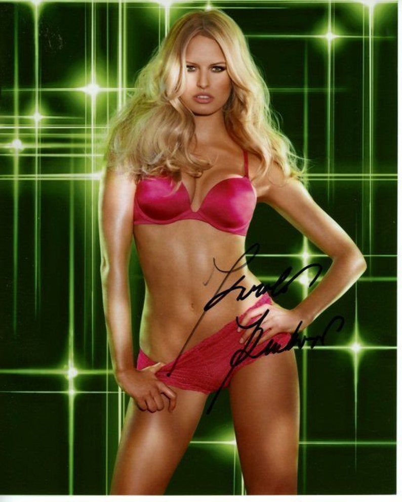 Karolina kurkova signed autographed Photo Poster painting