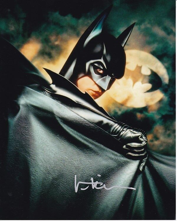 VAL KILMER Signed Autographed BATMAN BRUCE WAYNE Photo Poster painting