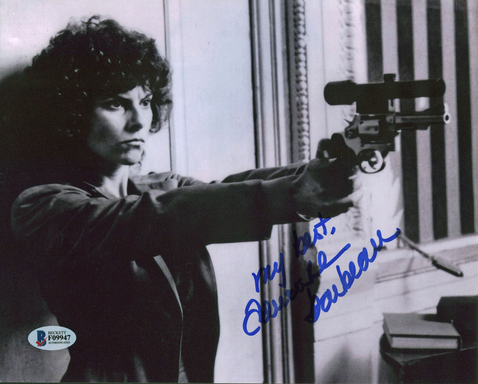 Adrienne Barbeau Escape from New York My Best Signed 8x10 Photo Poster painting BAS #F09947