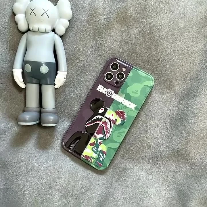 3D Camouflage Bearbrick Phone Case