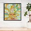 Diamond Painting-DIY Full Round Drill Teacup(40x40cm)