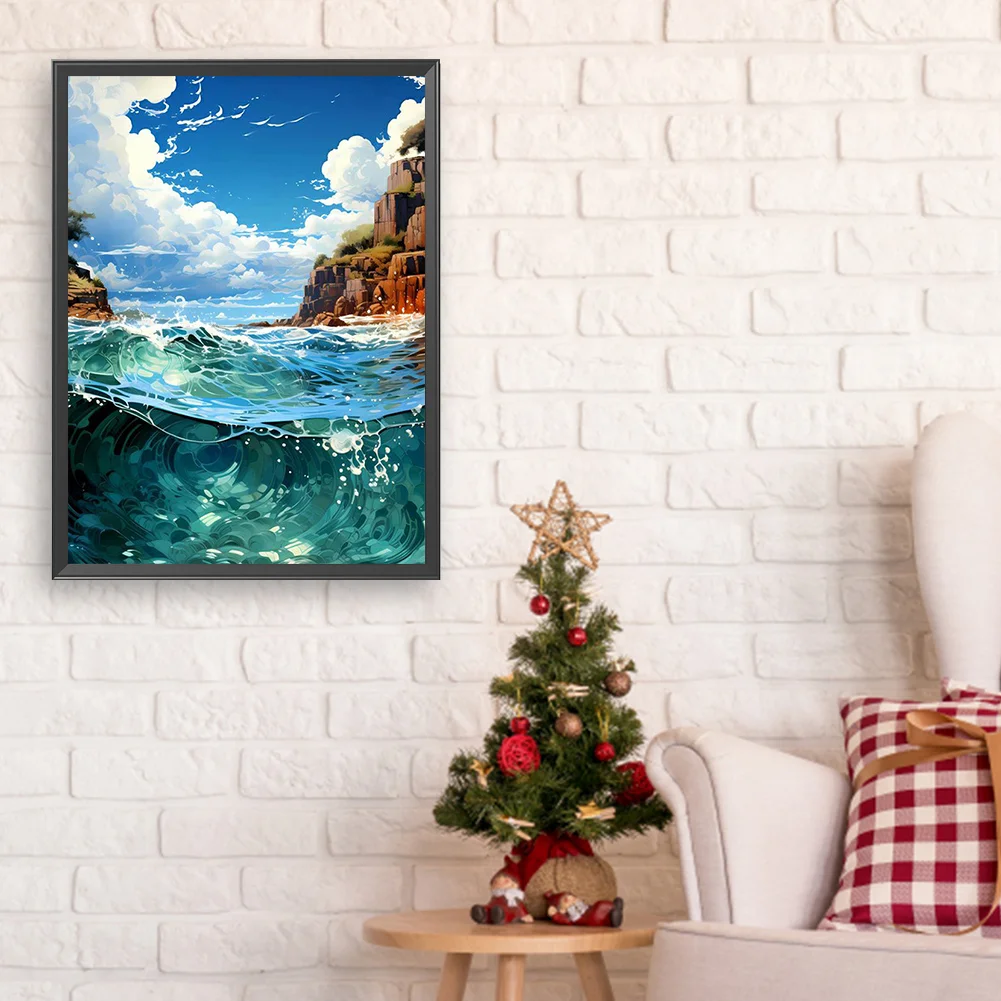 DIY Paint By Number 30*40cm - Ocean