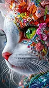 Luxury AB Velvet Diamond Painting Kit - Cat