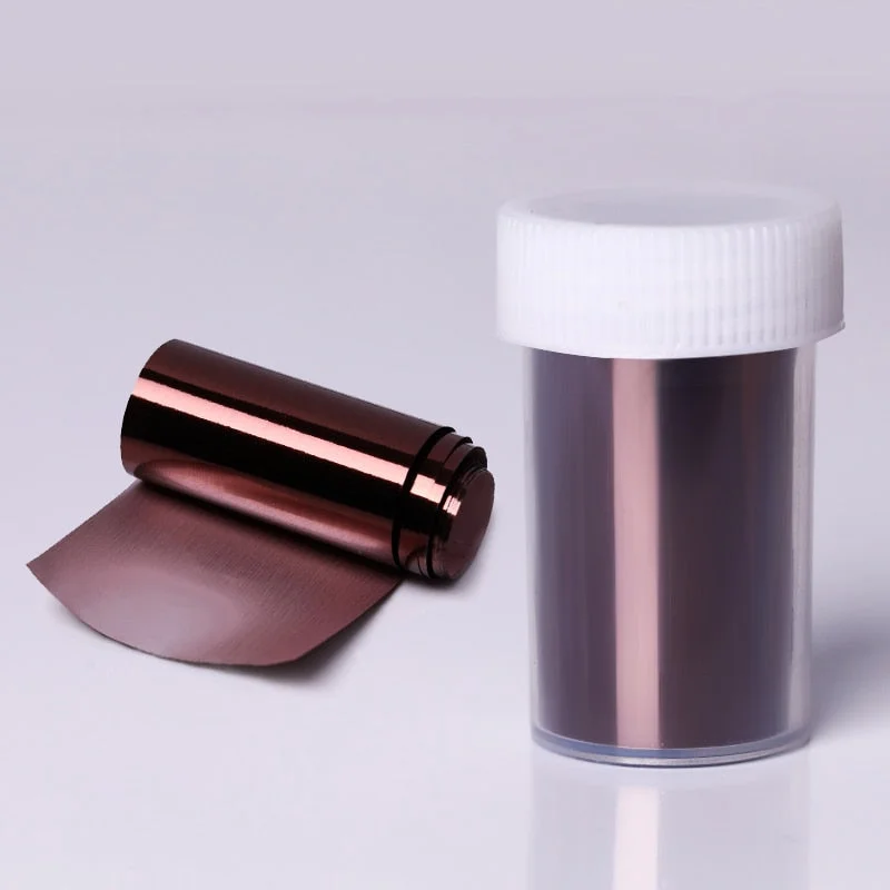 Colorful Floral Nail Foils Marble Series Pink Blue Foils Paper Nail Art Transfer Sticker Slider Decals Nail Art Decoration