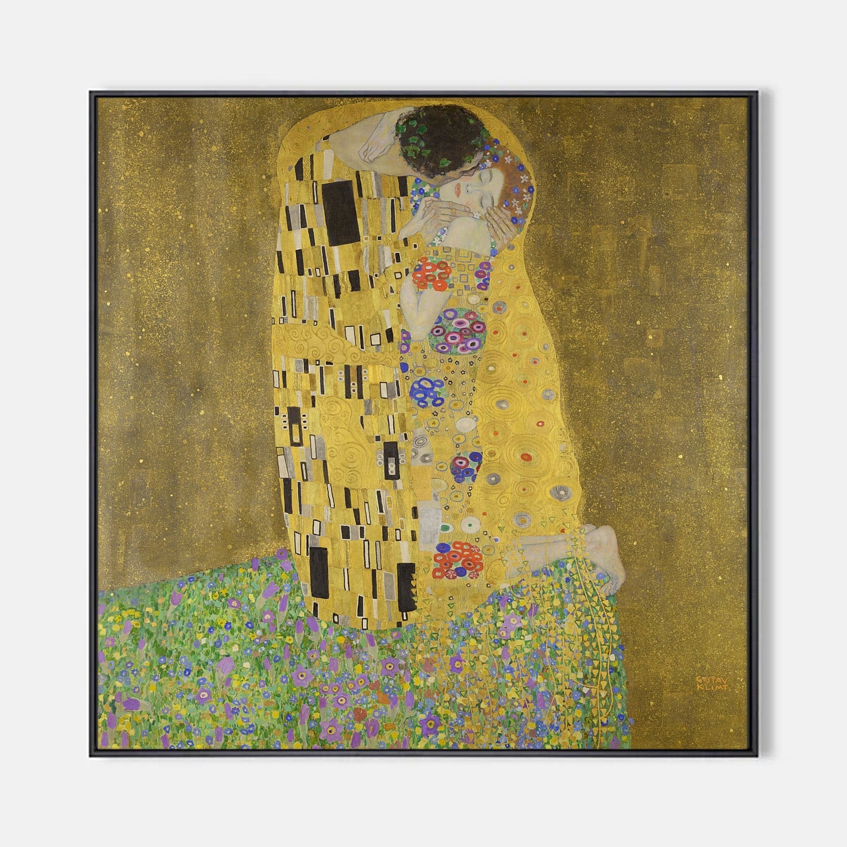 Arabelart The Kiss by Gustav Klimt - Famous Art Reproduction