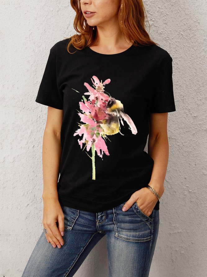 Short Sleeve Animal Shirts & Tops