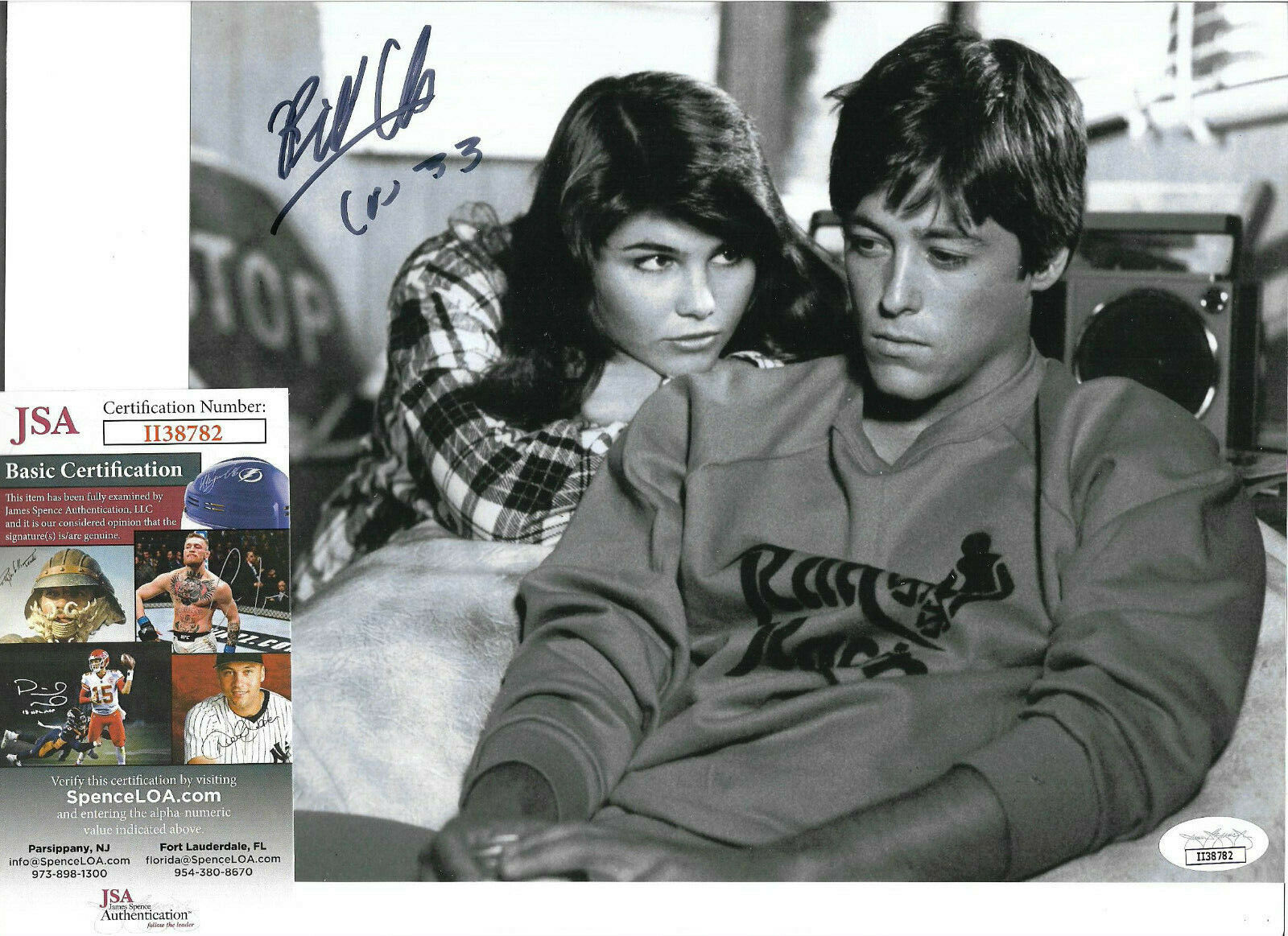 Bill Allen Authentic Signed 8x10 Photo Poster painting Autographed, Rad, Cru Jones, JSA COA