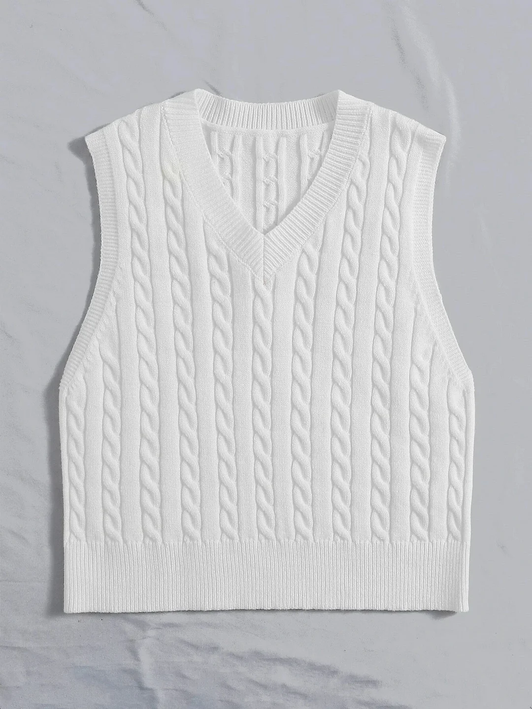 Mongw Mongw Sweaters Women's Knitted Vest Jumper V-Neck Vest Sweater Sleeveless Top Women