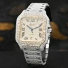 40mm Cartier Santos 100 XL - Full Dial ICED