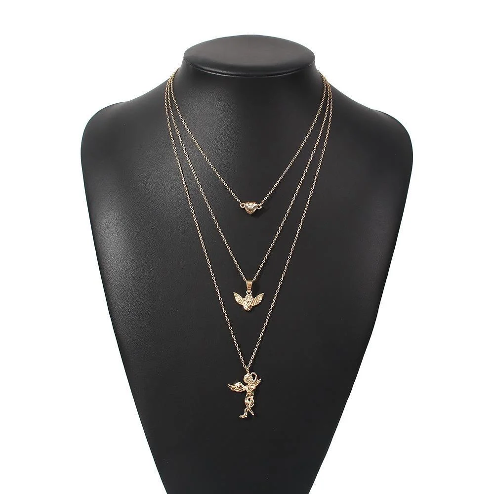 Angle necklace