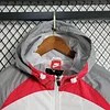 2023/2024 Barcelona Windbreaker(White-Grey)Football Shirt 1:1 Thai Quality