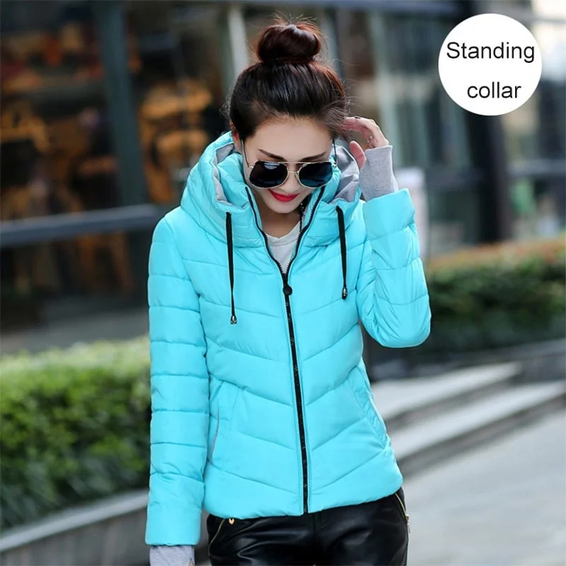 NEEDBO Women Down Jacket Brands Plus Size Winter Ultra Light Down Jacket Women High Quality Jacket Woman Coat Warm Slim Jacket