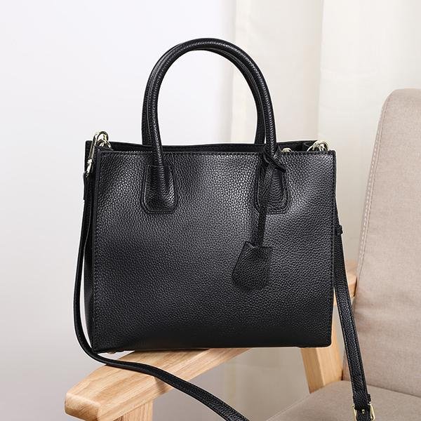 Vintage Big Crossbody Tote Bag