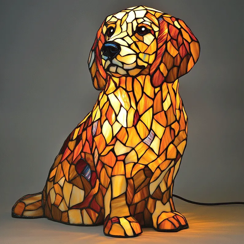 Schnauzer Lamp