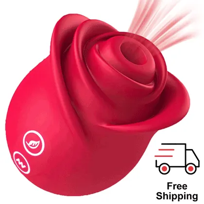 PetalWhisper Rose Suction Massager with Soft Petals 10