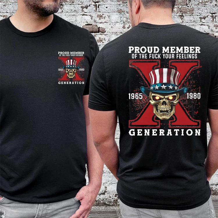 Custom Generation X Skull T-shirt/Sweatshirt