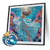 Ocean Beauty Partial Drill Diamond Painting Kit 5D Beauty Figure 30x30cm