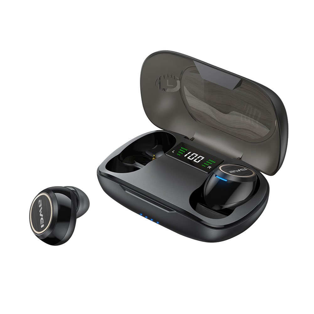 

AWEI TA3 True Wireless Earbuds Active Noise Cancelling Bluetooth Earphones, 501 Original