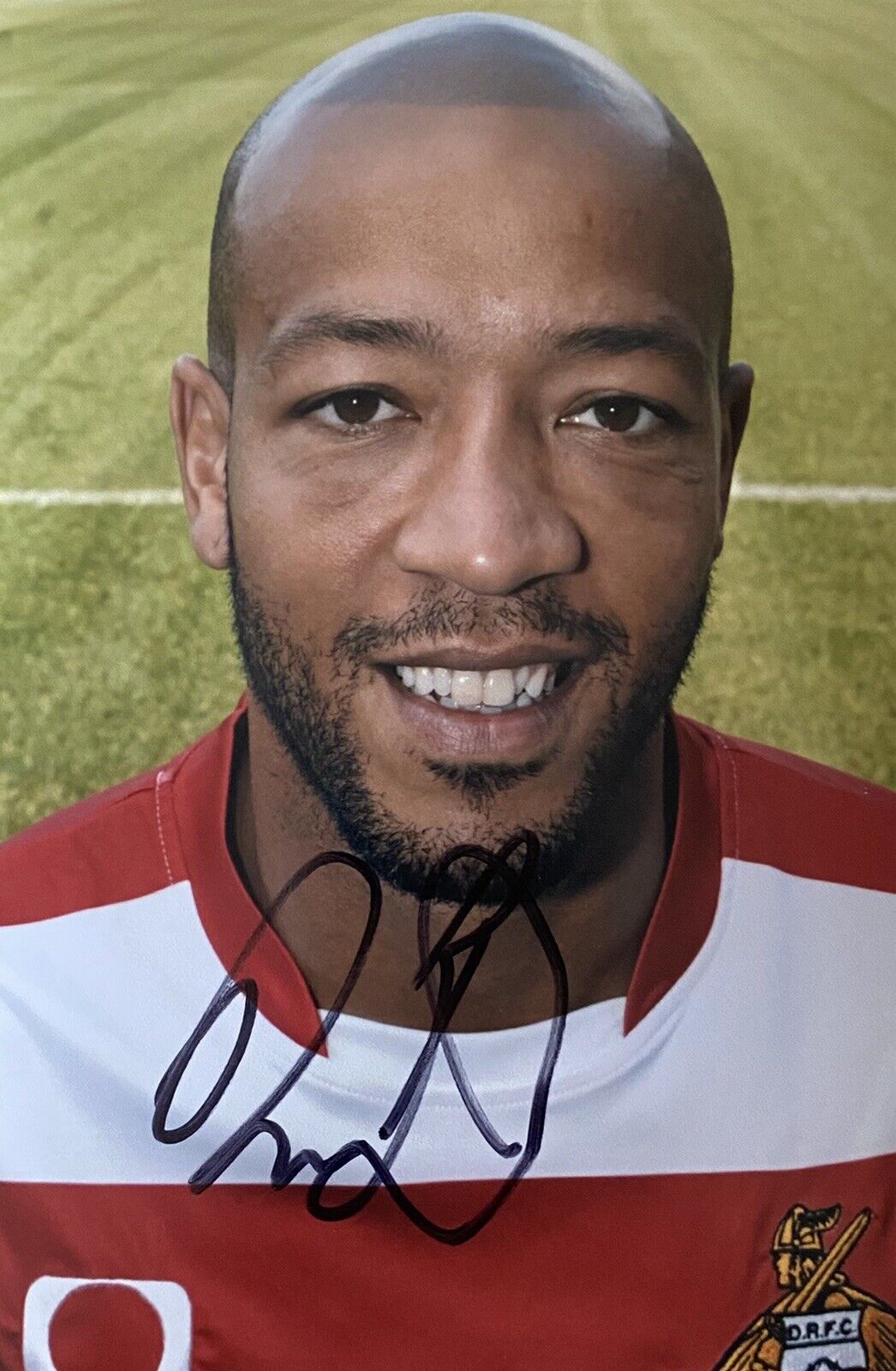 Alex Baptiste Genuine Hand Signed Doncaster Rovers 6X4 Photo Poster painting