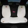Cream White Cartoon Bear Car Cushion Ice Honeycomb Seat Cushion
