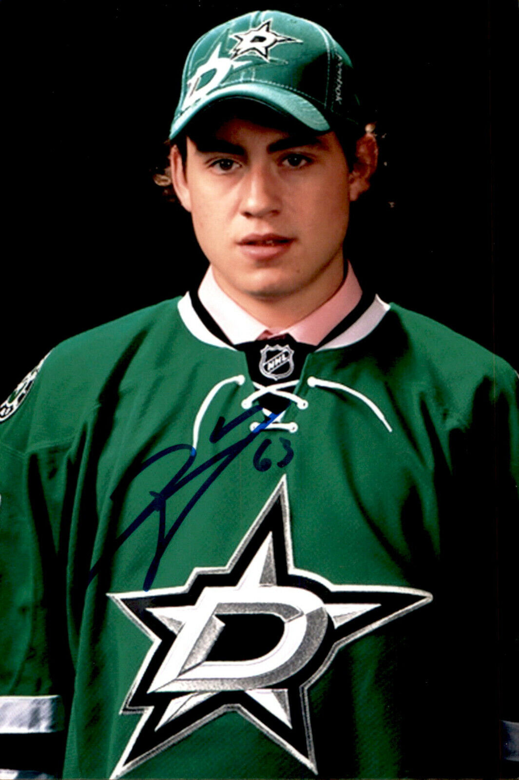 Remi Elie SIGNED 4x6 Photo Poster painting DALLAS STARS