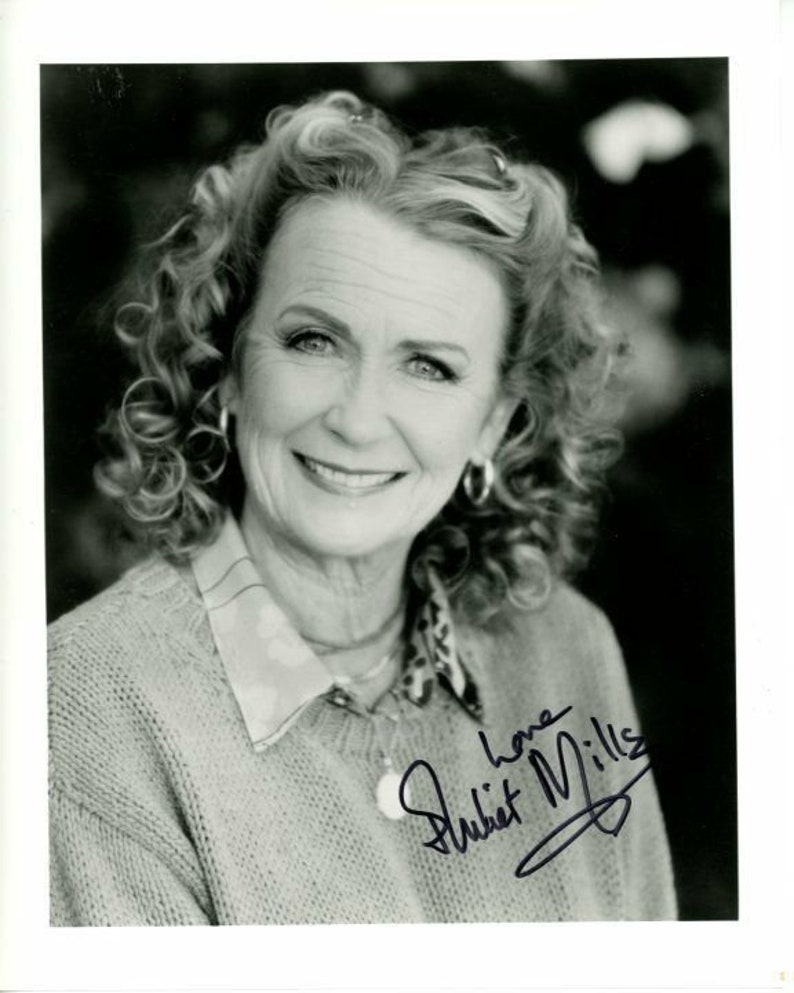 Juliet mills signed autographed Photo Poster painting