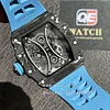 Richard Mille RM53-01 Black Carbon TPT Tourbillon Rubber strap Pablo Mac Donough Super Clone