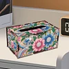 Wooden Diamond Painting Tissue Box for Home and Office Decoration (ZJH041)