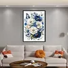 Flowers And Butterfly-14CT Stamped Cross Stitch 40*60cm/15.75*23.62in tapestrymarket