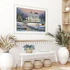 Snow Scene-11CT Stamped Cross Stitch-50*60cm