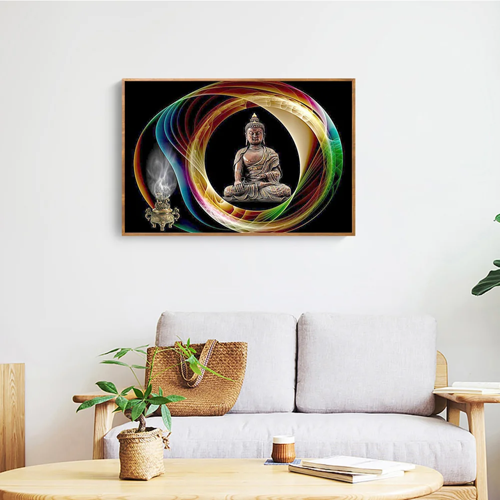 Diamond Painting - Full Round Drill - Buddha(40*30cm)