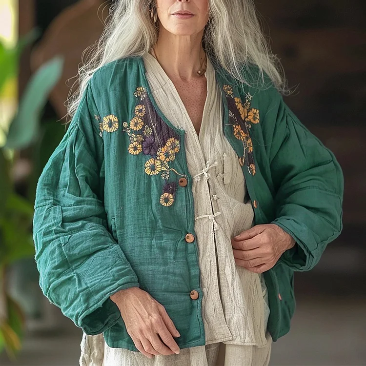 Women's Floral Print Jacket