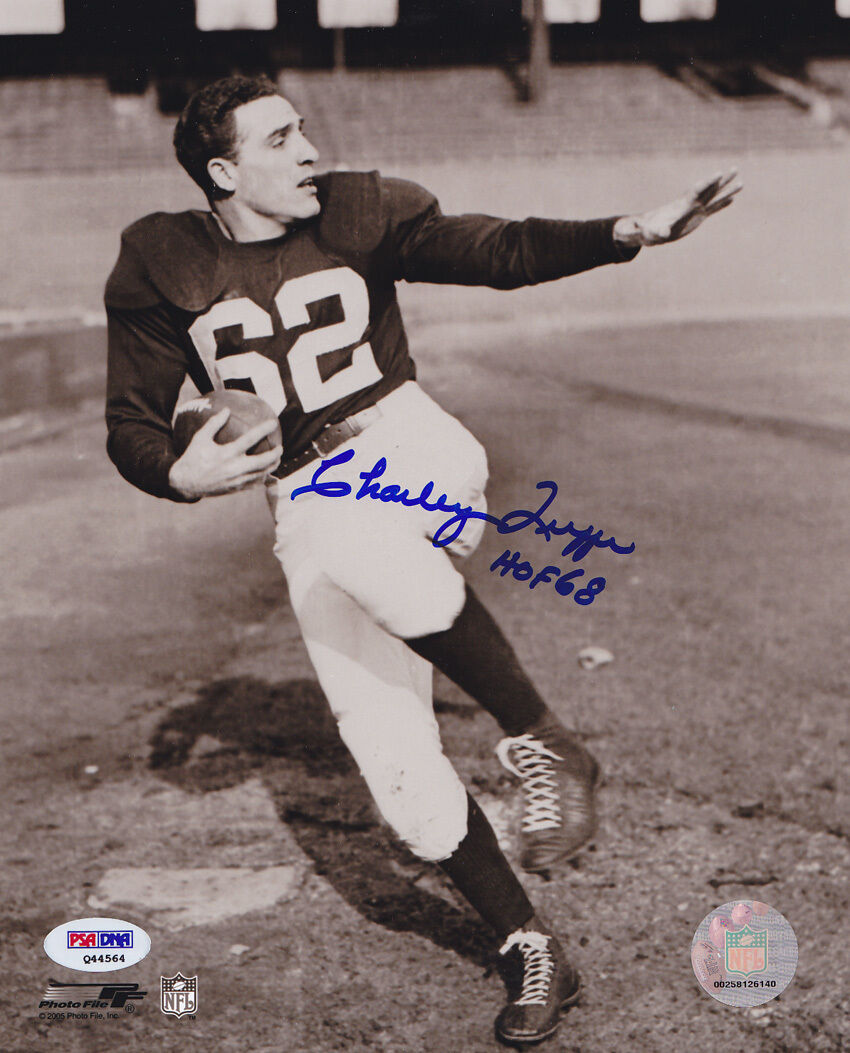 Charley Trippi SIGNED 8x10 Photo Poster painting + HOF 68 Cardinals PSA/DNA AUTOGRAPHED