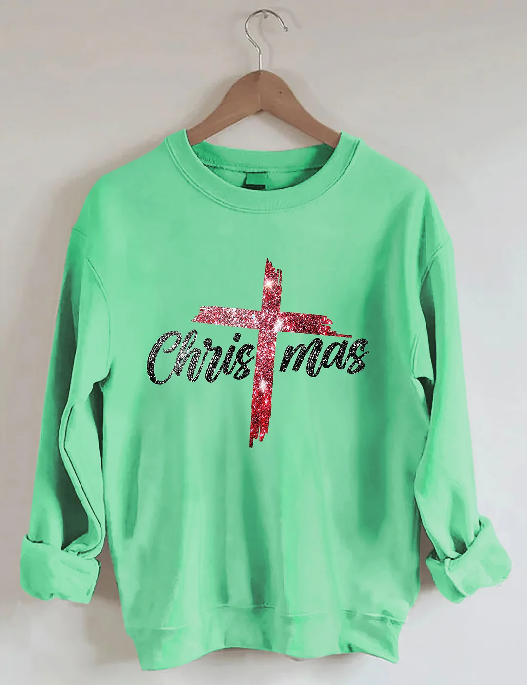 Cross Christmas Sweatshirt