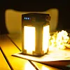 Solar Foldable Camping Light Rechargeable Portable Flashlight Hanging Tent Light