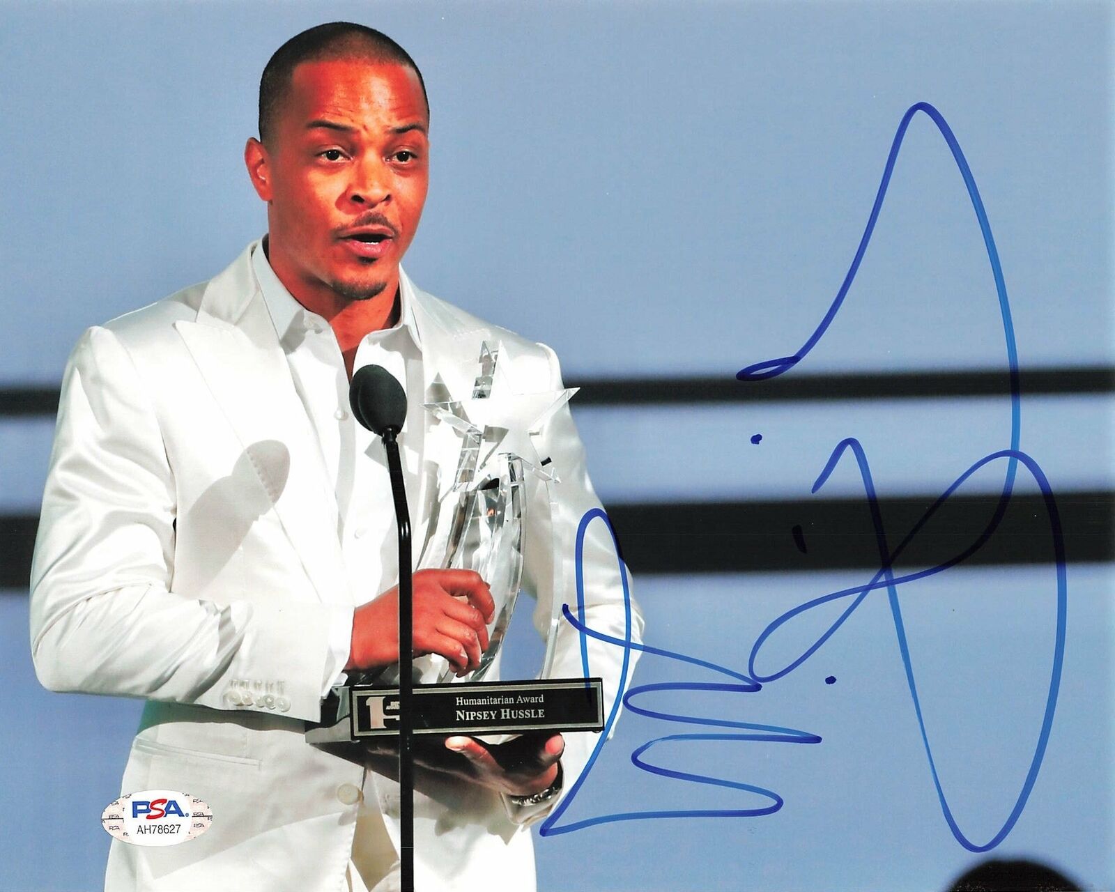 T.I. Clifford Harris signed 8x10 Photo Poster painting PSA/DNA Autographed Rapper