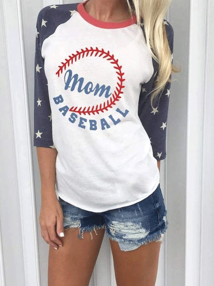 Baseball Mom T-shirt