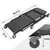 Torin 36" Rolling Foldable Car Creeper, Automotive Creeper 2-in-1 Garage Shop Creeper for Auto Repair, 300 Lbs Capacity, Black, TAM6505BB