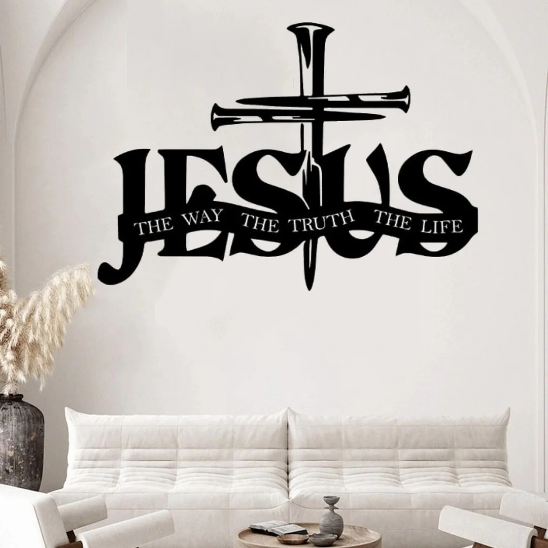 (🎁Last Day 49% OFF)🔥Jesus & Cross Design Wall Art