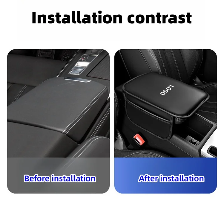 Car storage armrest protective pad