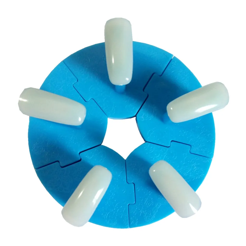 7 Colors Nail Training Frame Display Stands Nails Holder Removable Practice False Nails Tips Manicure Tools-Nail Inspo