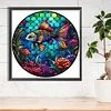 Diamond Painting-DIY Full Round Drill Stained Glass Fish