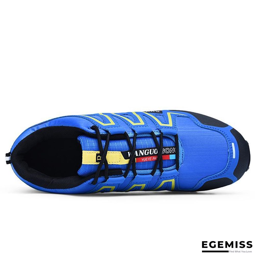 new large size outdoor mountaineering shoes men's shoes breathable shock absorption sports hiki | EGEMISS