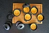 Mini Dutch Oven, Diameter 11 cm, Preseasoned, Cast Iron Serving Pans